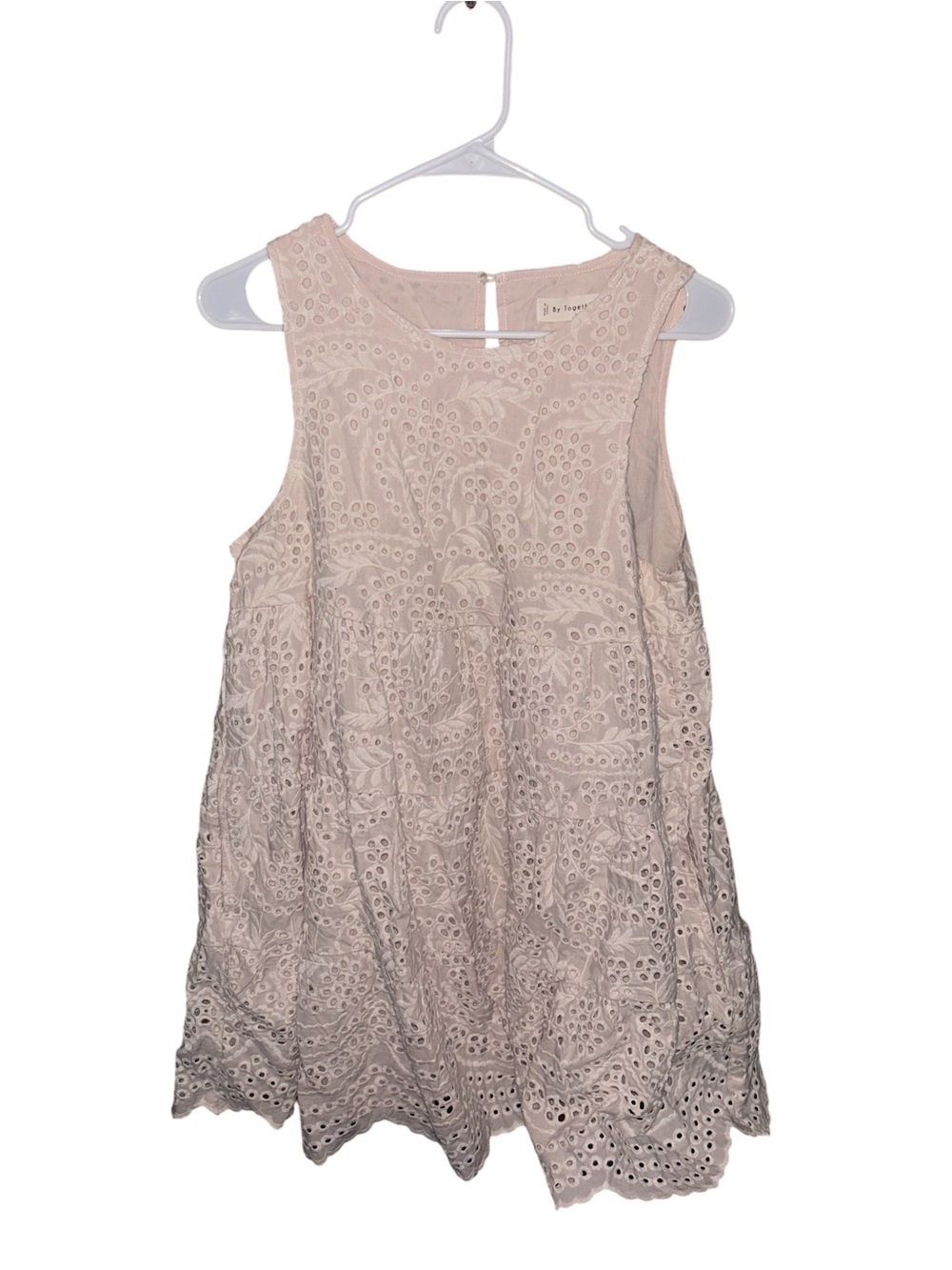 EyeletSleeveless Dress